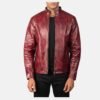Alex-Distressed-Burgundy-Leather-Jacket-2.jpg Alex Distressed Burgundy Leather Jacket