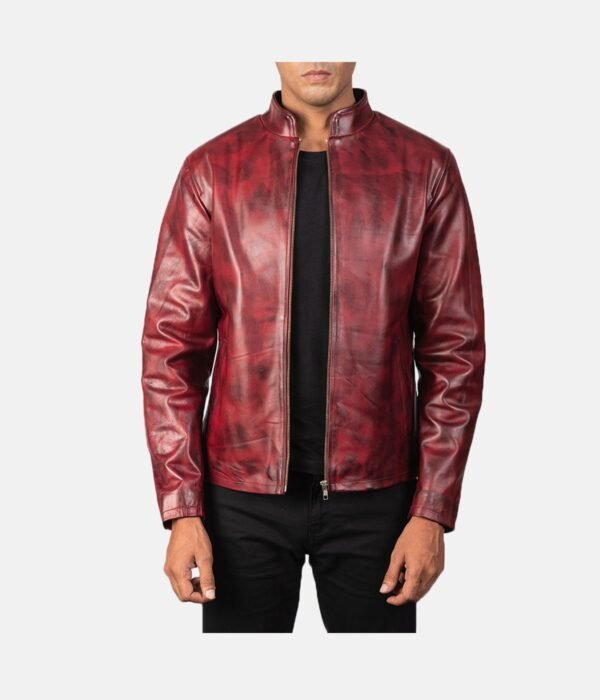 Alex-Distressed-Burgundy-Leather-Jacket-2.jpg Alex Distressed Burgundy Leather Jacket