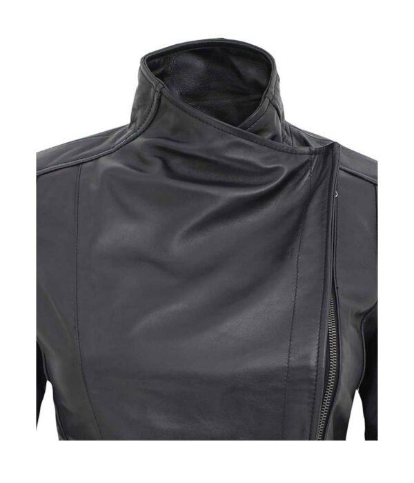 Arezzo-Black-Slim-Fit-Leather-Motorcycle-Biker-Jacket.jpg SlimFit Motorcycle leather Jacket for Women