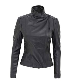 SlimFit Motorcycle leather Jacket