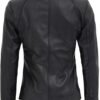 Cafe Racer Black Leather Jacket
