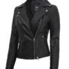 Black_Slim_fit_Jacket_for_Women.jpg Quilted Biker Leather Jacket