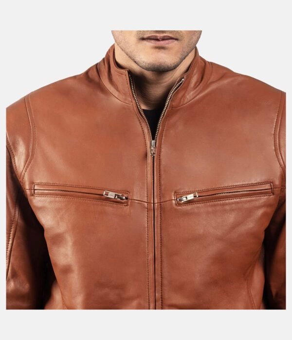 Brown-Leather-Jackets-p11.jpg Men's Ten color leather jacket