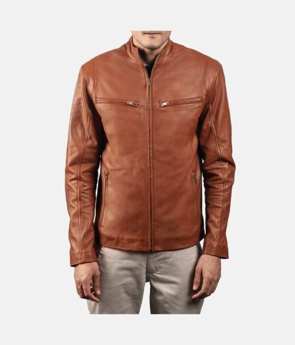 Brown-Leather-Jackets-p15.jpg Men's Ten color leather jacket
