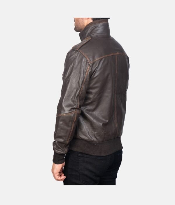 Glen-Street-Brown-Leather-Bomber-Jacket-2.jpg Glen Street Brown Leather Bomber Jacket