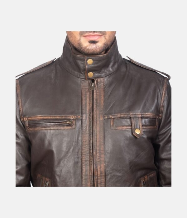 Glen-Street-Brown-Leather-Bomber-Jacket-3.jpg Glen Street Brown Leather Bomber Jacket