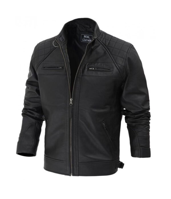 Johnson-Diamond-Classic-Black-Cafe-Racer-Biker-Jacke1
