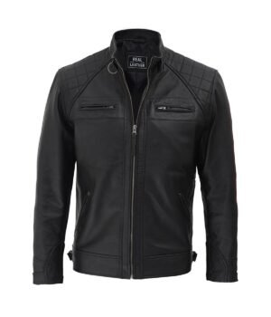 Johnson-Diamond-Classic-Black-Cafe-Racer-Biker-Jacke3