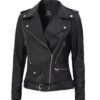 Marcella-Womens-Leather-Black-Biker-Jacket-1.jpg Marcella Womens Leather Black Biker Jacket