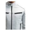 Men-Genuine-Leather-Jacket-White-Soft-Lambskin-Biker-Jacket-Motorcycle-Slim2