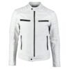 Men-Genuine-Leather-Jacket-White-Soft-Lambskin-Biker-Jacket-Motorcycle-Slim4