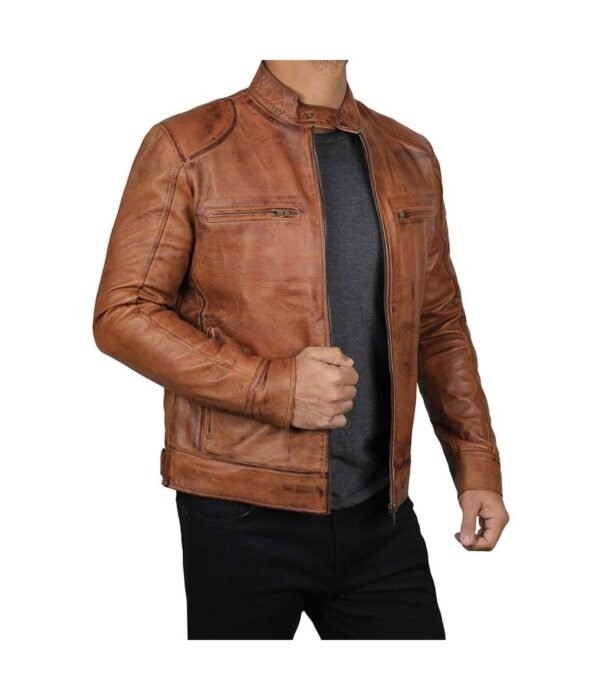 Mens-Brown-Leather-Motorcycle-Jacket4