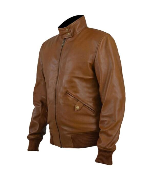 Narcos Steve Murphy Bomber Leather Jacket