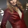 Emma Swan Red Leather Jacket