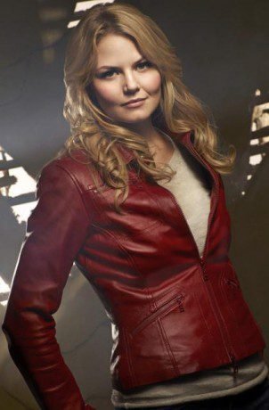 Emma Swan Red Leather Jacket