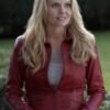 Emma Swan Red Leather Jacket