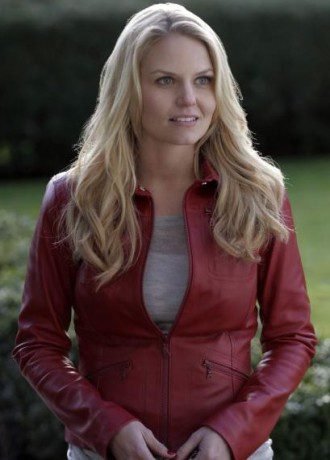 Emma Swan Red Leather Jacket