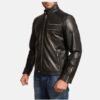 Black Leather Biker Jacket
