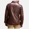 Brown Notch Style Leather Jacket