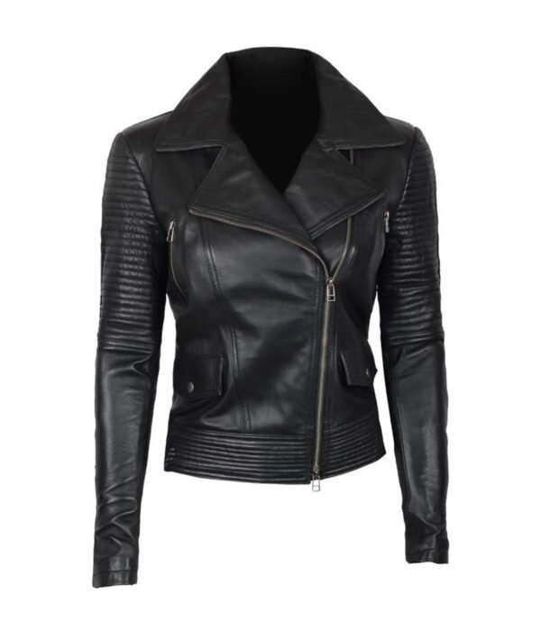 Women-Black-Asymmetrical-Biker-Quilted-Leather-Jacket-1.jpg Women Black Asymmetrical Biker Quilted Leather Jacket