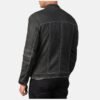Youngster Distressed Black Leather Jacket