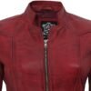 Slim Fit Biker Leather Jacket