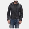 men-black-leather-jacket-1.jpg Mens Black Leather Jacket with Hood